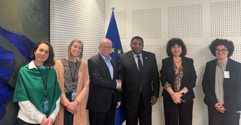 Από αριστερά: Adriana Buchiu (DGEXPO), Claire Peretie (εκπρόσωπος του ΓΓ του ΕΚ), Δημ. Παπαδημούλης, Martin Chungong (ΓΓ IPU), Ambassador Anda Cristina Filip, Director for Member Parliaments and External Relations (IPU), Kareen Jabre, Director of the Division of Programmes (IPU)